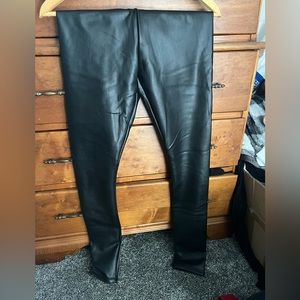 Hollister leather leggings